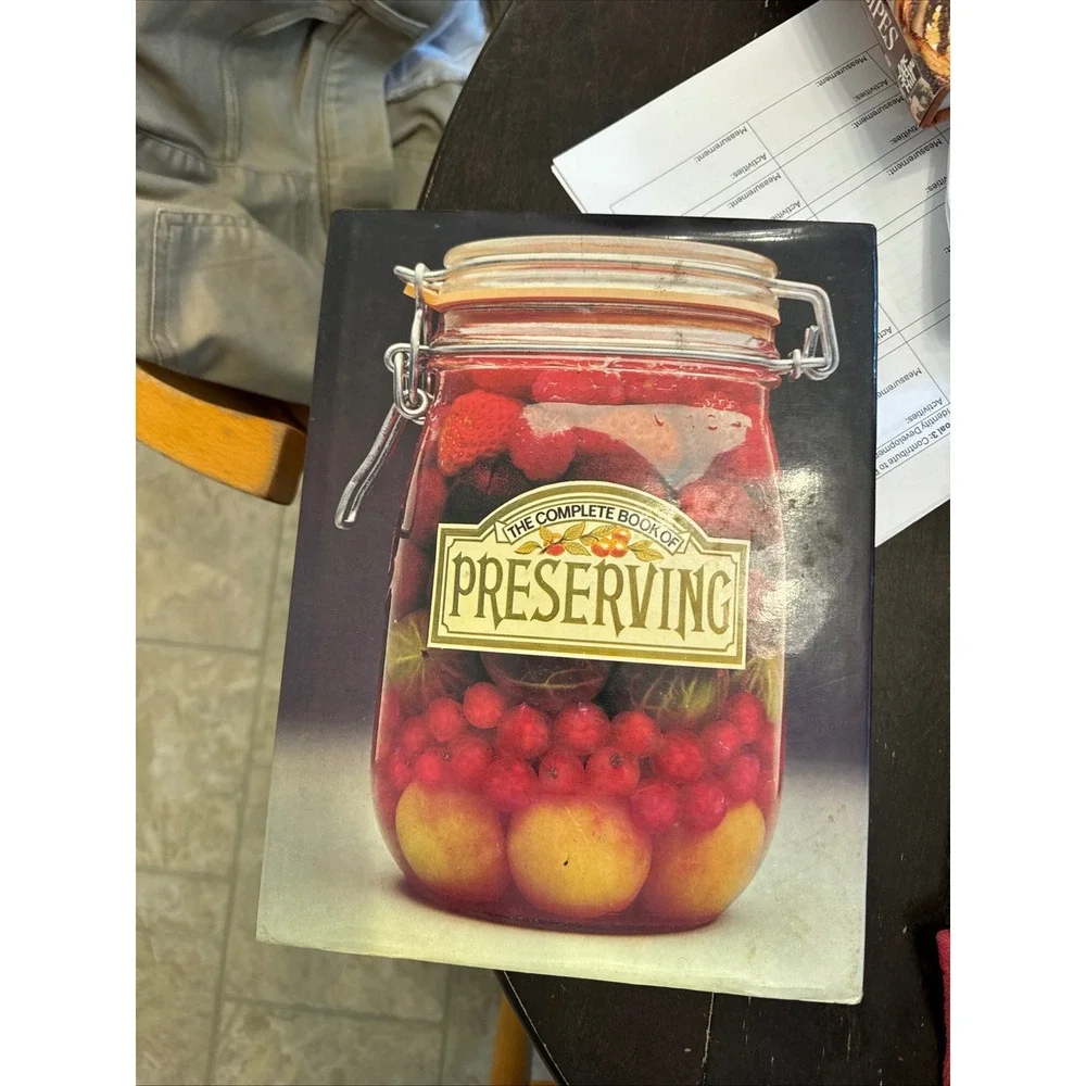The Complete Book of Preserving Marye Cameron-Smith 1976 Hardcover 1st Printing